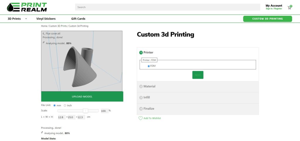 Custom 3D Printing in Norwich, UK